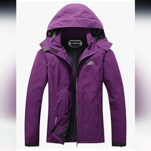 Otu Purple Waterproof Jacket
